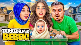 ELİF SİNEM VE BABASI ÇÖPTE AĞLAYAN BEBEK BULDU ‼️