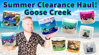 Goose Creek Summer Clearance Candle Haul!