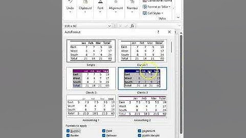 Format A Table in Less than 30 Seconds in Microsoft Excel #shorts #msexcel #howto