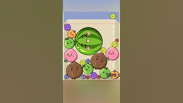 Fruit Merge: Satisfying ASMR Puzzle Game | Watermelon game #games #fruitgame #game@RS_Game_Channel