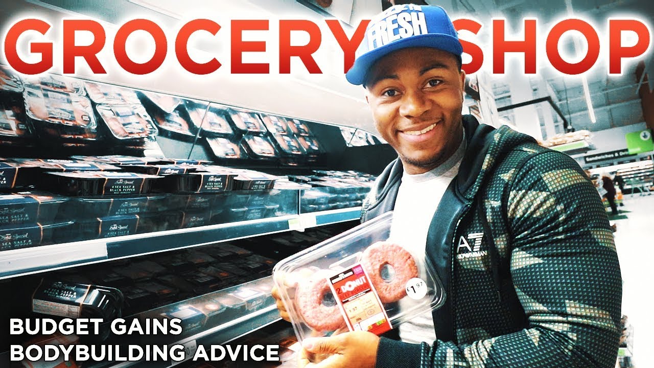 Grocery Shop & Bodybuilding Tips To Build Muscle... YouTube