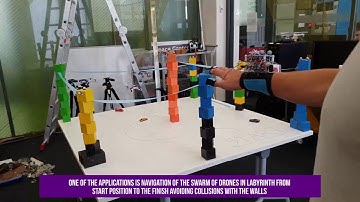 SwarmTouch: Tactile Interaction of Human with Impedance Controlled Swarm of Nano-Quadrotors