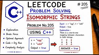 205. Isomorphic Strings
