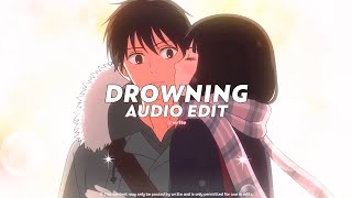 drowning (tiktok version/speedup) || chen ni ft. pank [ edit audio ]