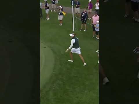 Maria McBride regains the lead at the U.S. Senior Women’s Open with nine holes to play!