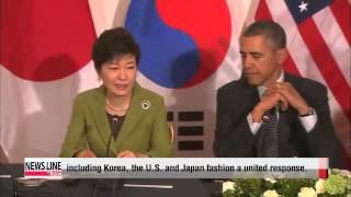 Leaders of South Korea, U.S., Japan agree to 3-way nuclear talks on North Korea