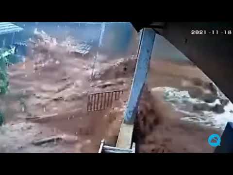 Flash flooding in Brazil's Central-West Region