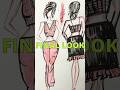 Wait for the GLOW UP✨💅🤩 #fashionillustration #glowupart #artvideo #sketchbook #fashioneditorial