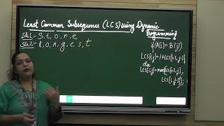 Lecture 3 | LCS using Dynamic Programming
