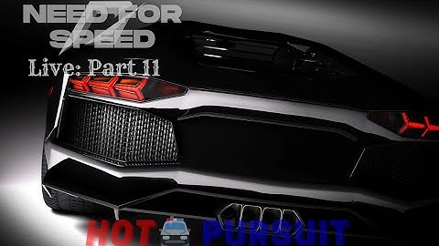 Need for speed: Hot Pursuit Remastered #PS4PRO #Live Part 11