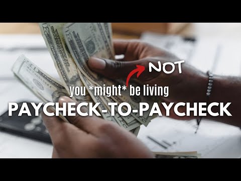 you're NOT living paycheck-to-paycheck if...| FRUGAL AND MONEY SAVING