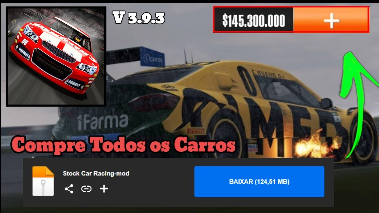 Corridas De Stock Car Dinheiro Infinito ! V 3.9.3 