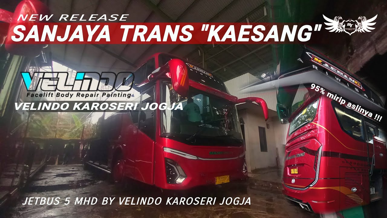 [NEW RELEASE FROM VELINDO JOGJA !] Rilis Jetbus 5 Sanjaya Trans Kaesang, 95% Mirip Adi Putro ‼️