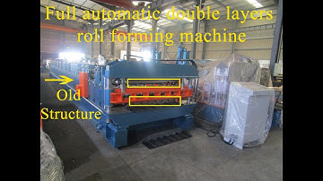 Double layer roofing sheet roll forming machine | High speed double layer roll forming machine |2022