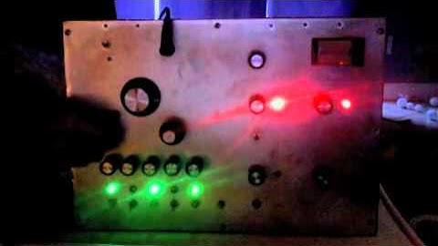 dr moonstien synth with built step sequencer circuit bent