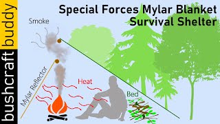 German Military Special Forces Mylar Blanket Survival Shelter | Survivalist & Emergency