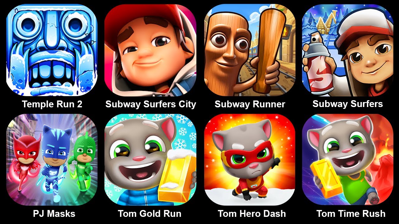 Mask Tom Run Temple Run2,Subway Surf City,Subway Runner,Subwya Surf,Pj Masks,Tom ...