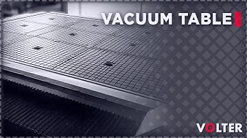 VOLTER: Phenolic Vacuum Tables for CNC Routers