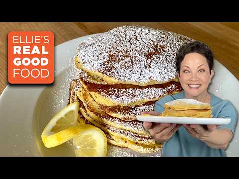 Lemon Poppyseed Pancake Recipe for Mother's Day Brunch