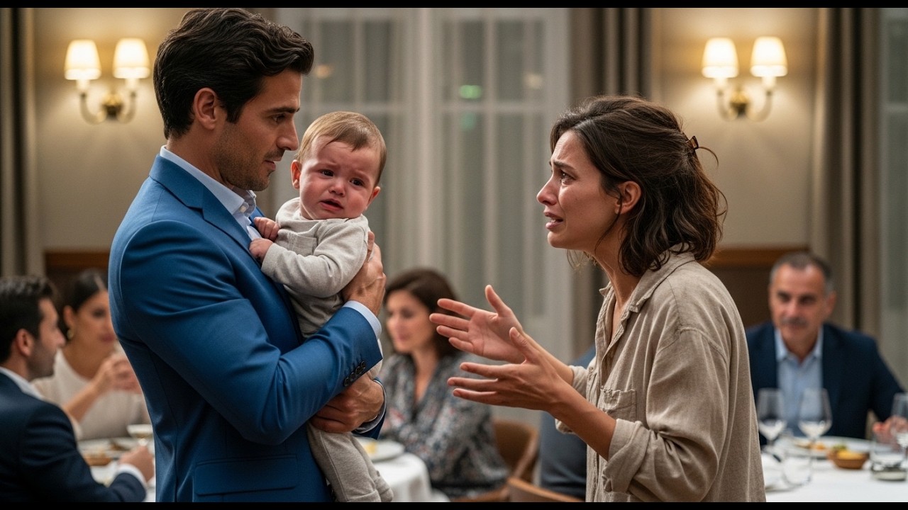 BEBÊ DE MILIONÁRIO CHORA SEM PARAR EM RESTAURANTE — A ATITUDE DE UMA MORADORA DE RUA CHOCA TODOS