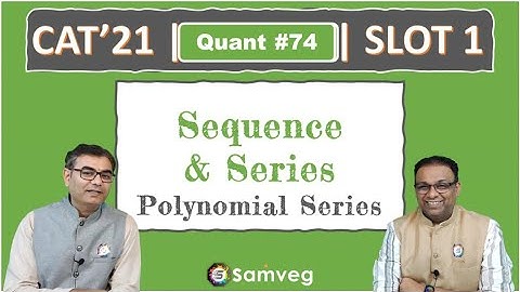 Quant #74 | CAT 2021 Solution | Slot 1 | Polynomial Series (Arithmetic Series)
