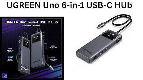 UGREEN Uno 6-in-1 USB-C Hub | Unboxing