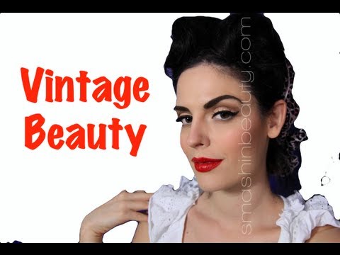 Vintage Makeup Pin Up Halloween Makeup Tutorial Vintage Makeup Pin Up Halloween Makeup Tutorial
