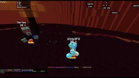 ExtremeCraft - Hacker #2772 Name:  234ssfd  Hacks: Bhop + Kill Aura + NoSlow