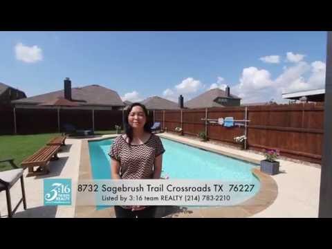 8732 Sagebrush Trail, Crossroads, TX home video tour
