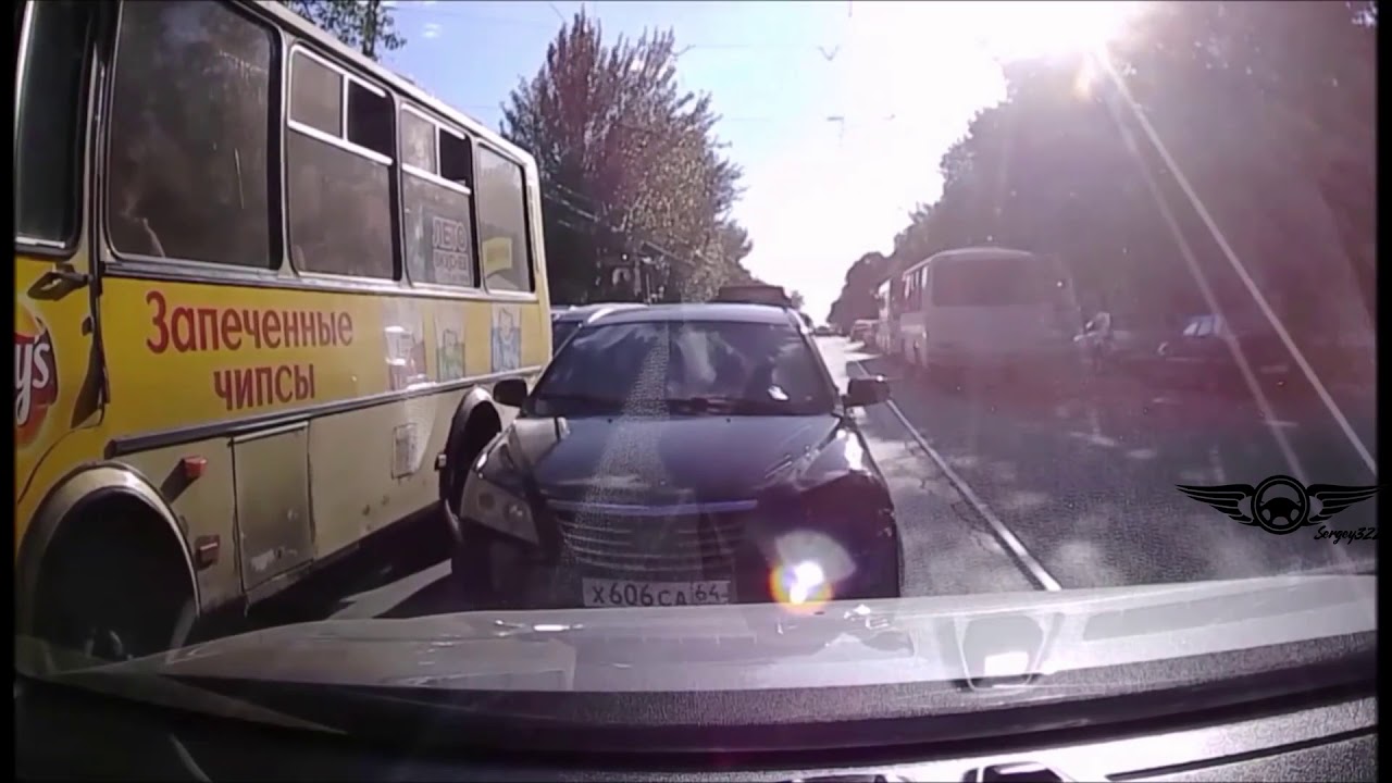 Автохамы на встречке #3