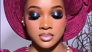 HOW TO DO A GLITTERY SMOKEY EYE MAKEUP