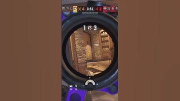 1v4 clutch on match point #clutch #shorts #clips #r6
