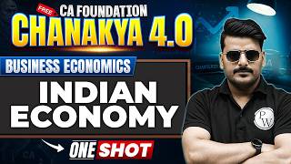 Full CA Foundation Business Economics | Indian Economy | CA Foundation Eco | Chanakya 4.0 | Love Kaushik Update