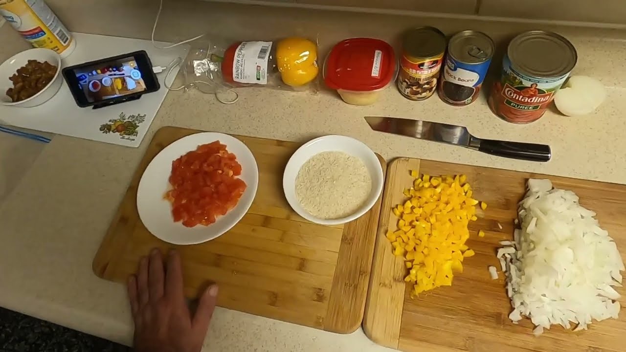 Egyszerű rizses hús