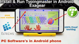 Install & Run Typingmaster Software in Android using Exagear Mod | PC Software's in Android Phone screenshot 4