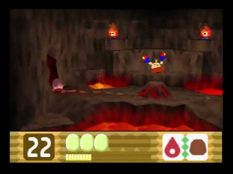 Kirby 64 the crystal shards episode 6 BURN KIRBY BURN, LAVA INFERNO!!