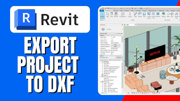 How to Export Your Project into DXF in Revit