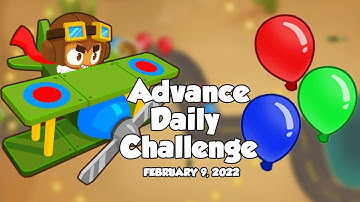 Bloons TD6 Advance Daily Challenge (Feb 9, 2022)