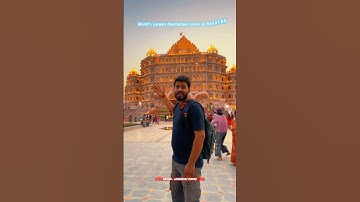 World’s Largest Meditation Centre In Varanasi | Swarved Mahamandir Dham | #ghumakkadprayagi