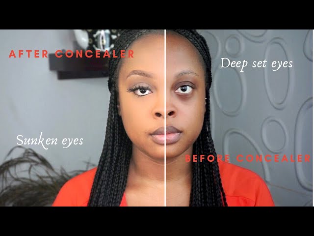 Makeup for sunken eyes / deep set eyes - YouTube