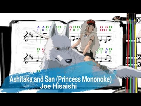 Ashitaka To San | Princess Mononoke - Joe Hisaishi
