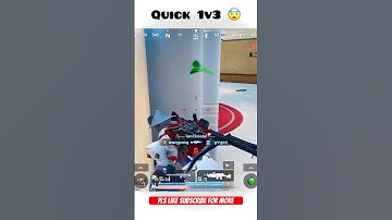 Quick 1v3 in bgmi #pubgmobile #shortvideo #youtubeshorts