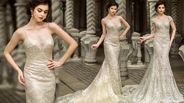 “Điểm danh” những mẫu váy cưới đuôi cá giúp cô dâu nổi bật ngày cưới