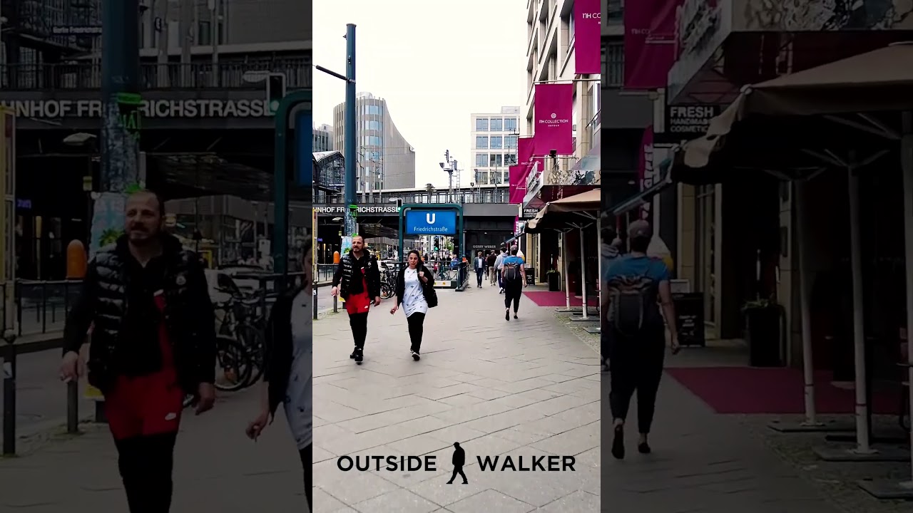 Berlin walk from Bebelplatz to Oranienburger Straße 