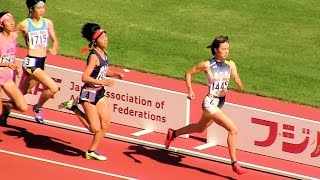 2015ユース陸上女子 800ｍ 予選5組 20151017