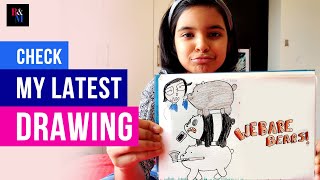 How to draw We Bare Bears Characters Easily | Grizzly | Panda | ICE Bear