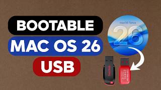 Create a MacOS 26 (Tahoe) Bootable USB In simple steps