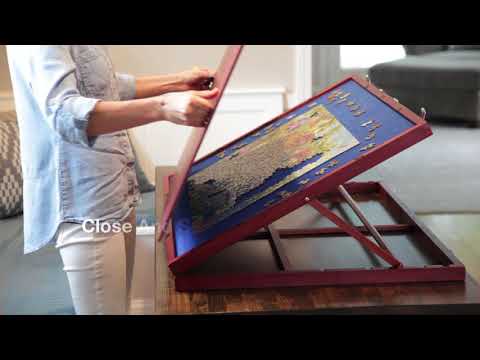 Puzzle Expert™ Tabletop Easel - Item #43504 - video from Bits and Pieces