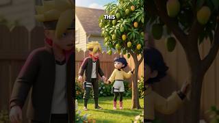 HIMAWARI PLANT TRUN INTO A TREE IN SHORT TIME #naruto #boruto #shorts #viral