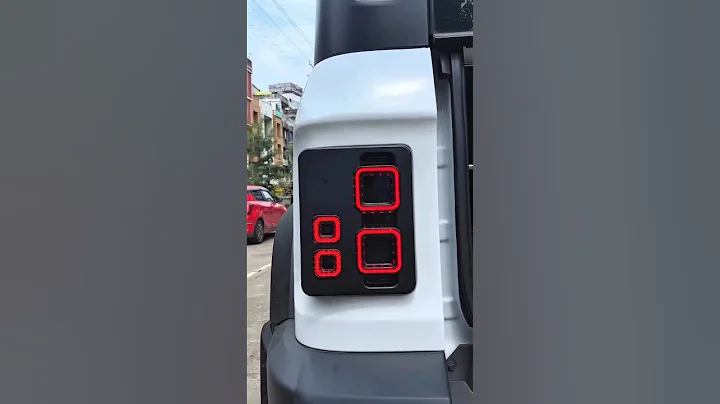 DEFENDER INSPIRED TALELIGHT FOR THAR ROXX #shorts #mahindra #thar #viral #trend #trendingshorts #car